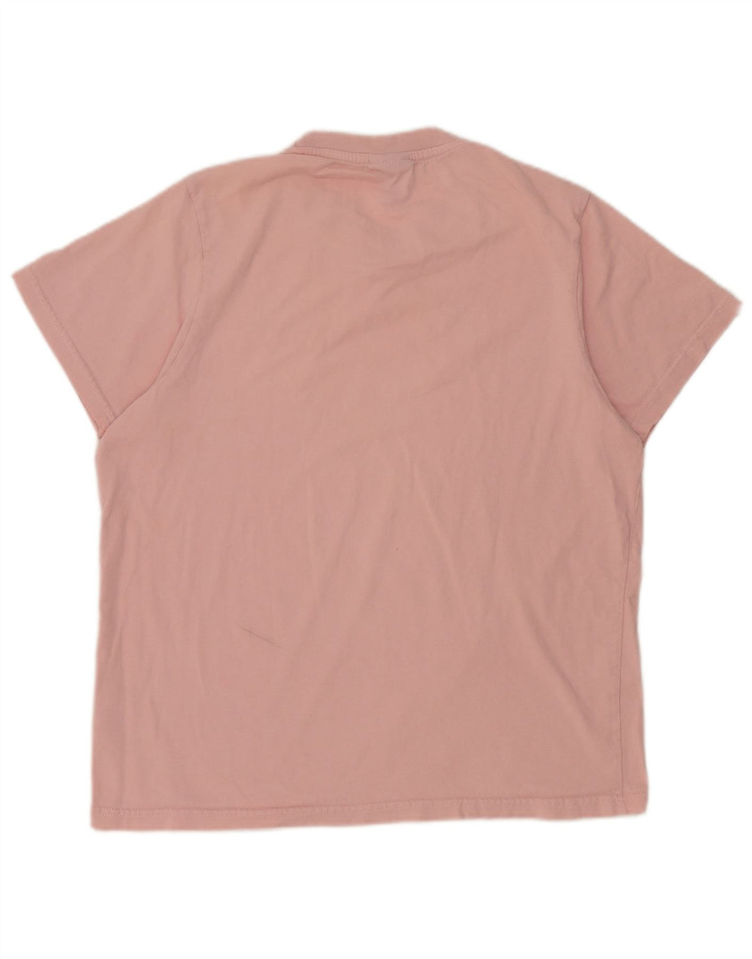 Ellesse Damen T-Shirt Top UK 14 Mittelrosa Baumwolle