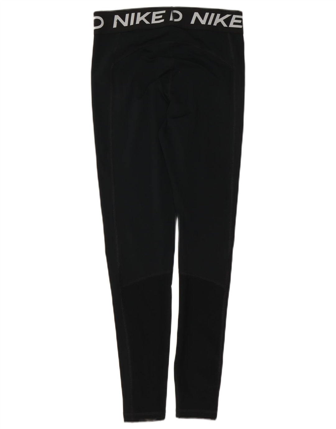 Nike Damen Dri Fit Graphic Leggings UK 12 Medium Schwarz