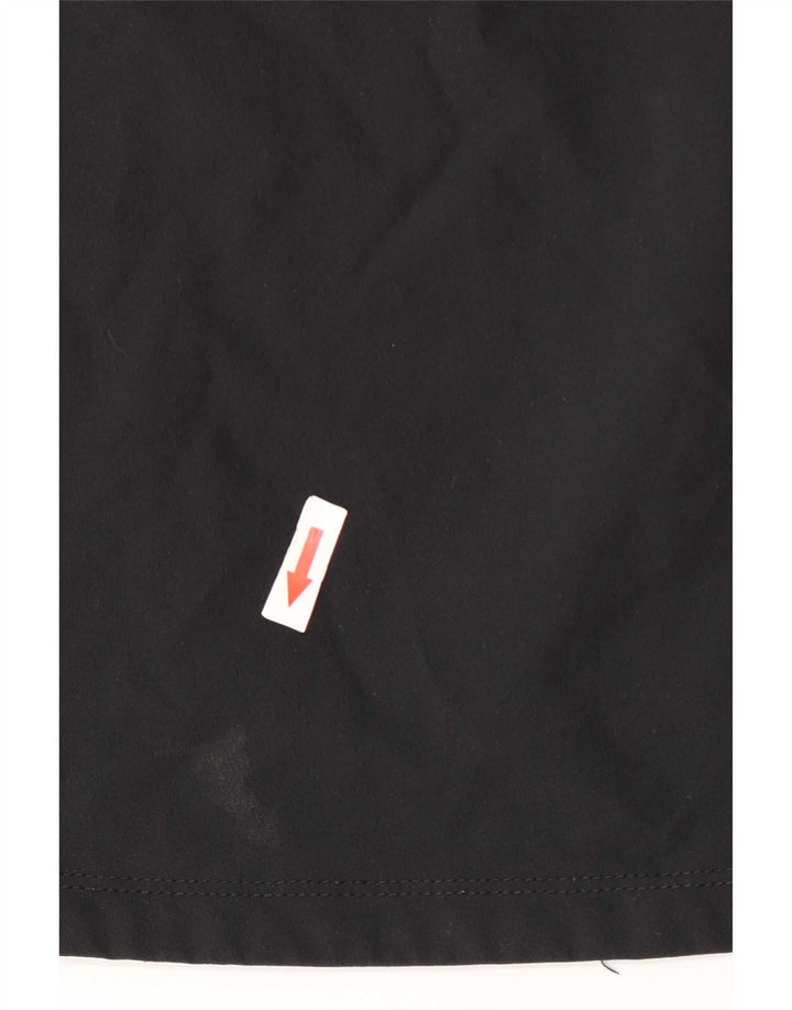 The North Face Herren-Trainingsanzug-Oberteil mit Reißverschluss am Hals, groß, Schwarz, Farbblock