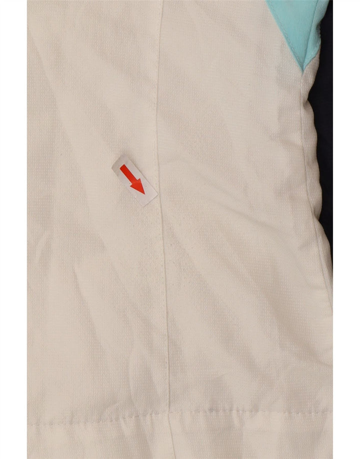 AUSTRALIAN L'ALPINA Damen-Trainingsanzug-Top-Jacke IT 44 Mittelweiß