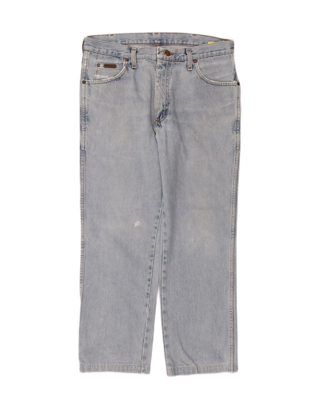 Wrangler Herren Straight Jeans W34 L30 Blaue Baumwolle