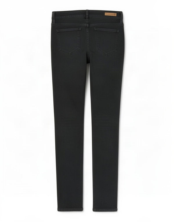 Massimo Dutti Damen Slim Jeans EU 38 Small W28 L28 Grüne Baumwolle