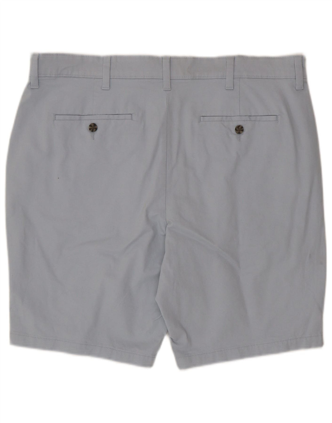 Marks & Spencer Herren Chinoshorts W38 XL Blaue Baumwolle