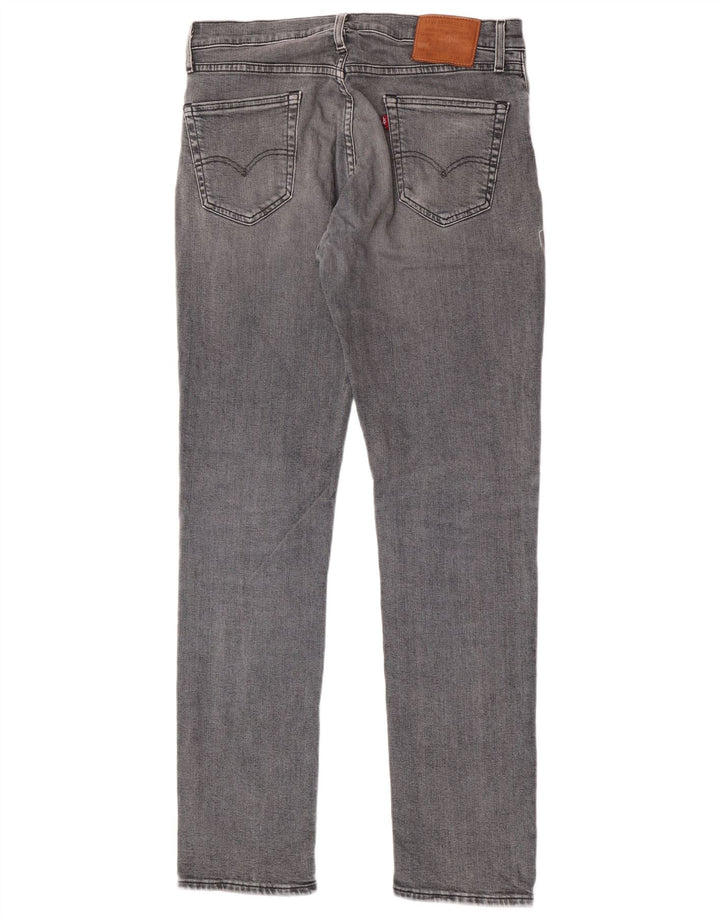Levi's Herren 511 Slim Jeans W34 L34 Graue Baumwolle