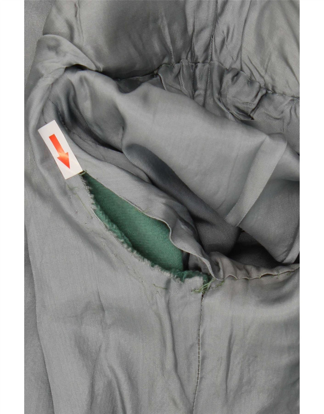 Vintage Damen 3/4 Ärmel Zweireiher Blazer Jacke UK 8 Small Grün