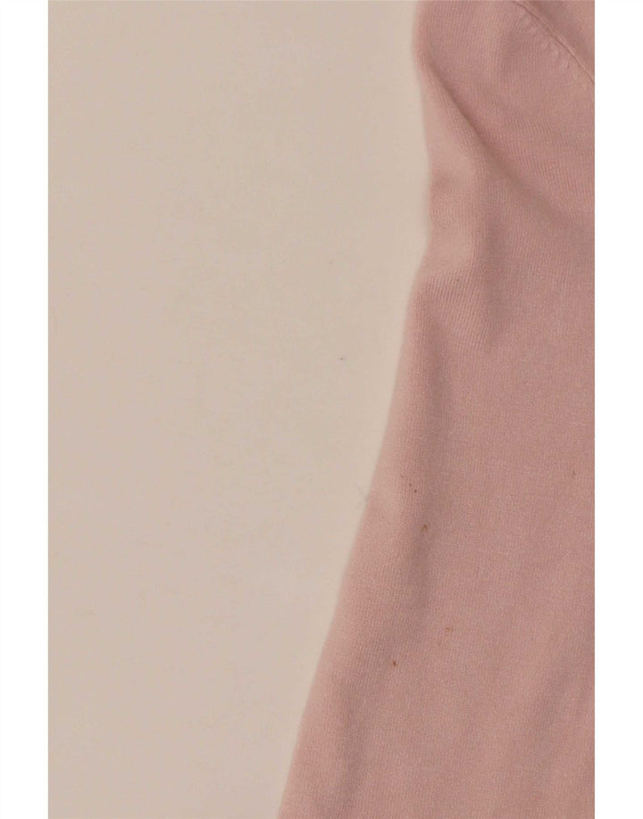 Zara Damen Strickjacke UK 12 Mittelrosa
