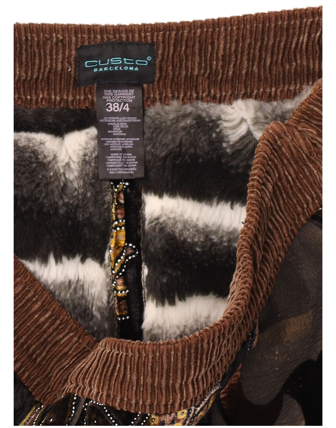 Custo Barcelona Damen Minirock EU 38 Medium W32 Mehrfarbig Blumen