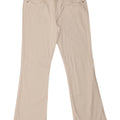 Levi's Damen Slight Curve Bootcut Jeans US 16 2XL W36 L33 Weiße Baumwolle