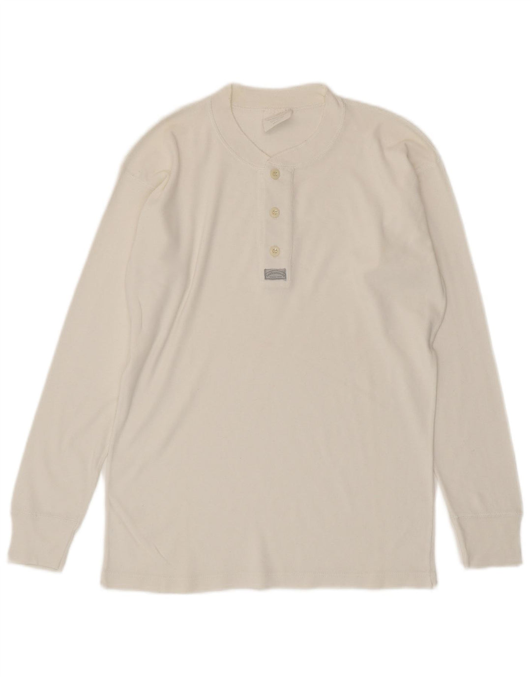 Levi's Herren-Oberteil, langärmelig, klein, weiße Baumwolle