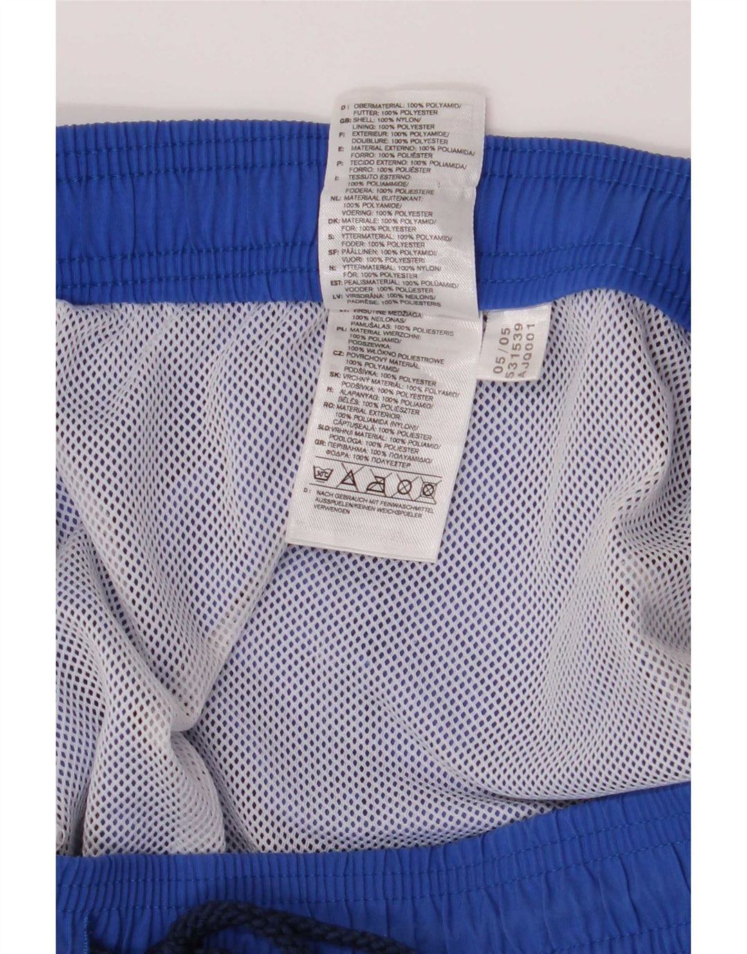 Adidas Herren Badeshorts 2XL Blau Polyester