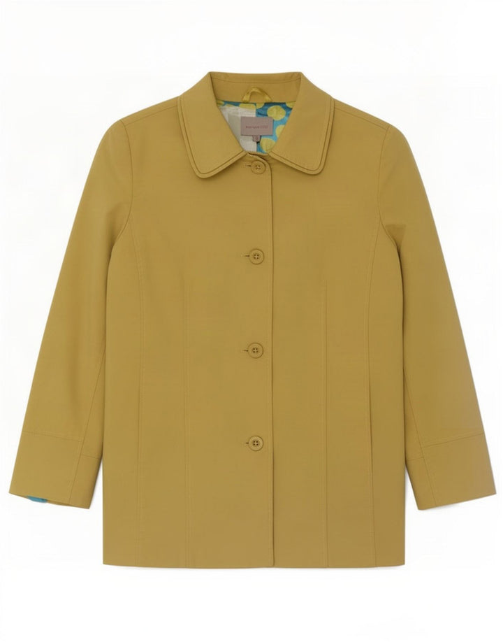Marks & Spencer Damen Per Una 4-Knopf-Blazerjacke UK 16 Large Gelb