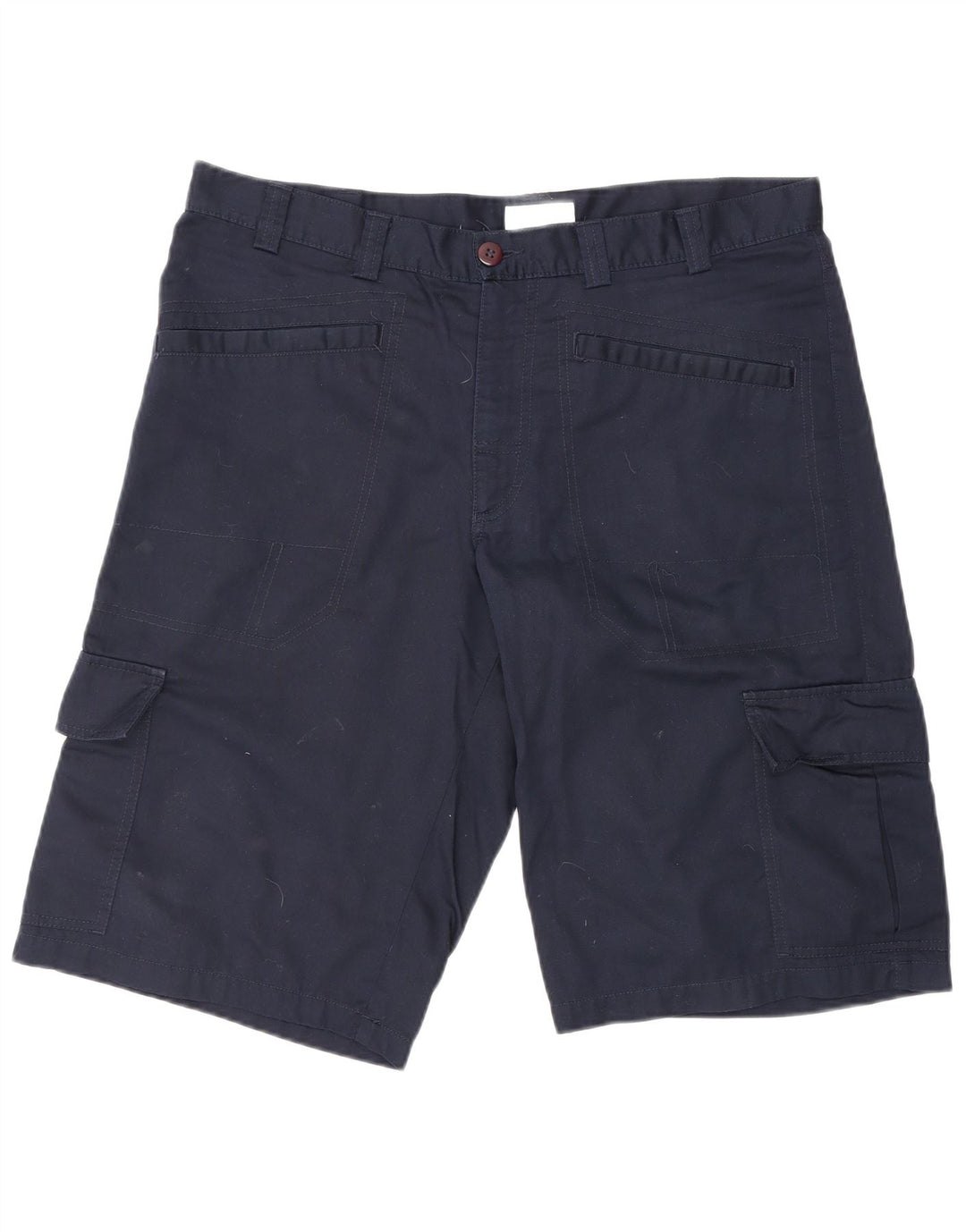 PUMA Herren Cargo Shorts Medium W32 Marineblau Baumwolle