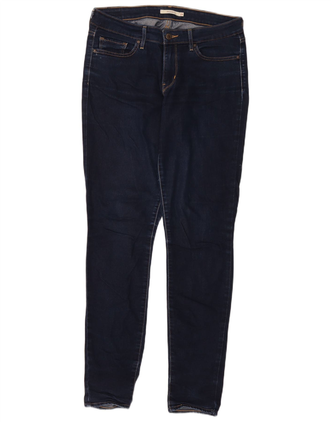 Levi's Damen 711 Skinny Jeans W29 L31 Marineblau