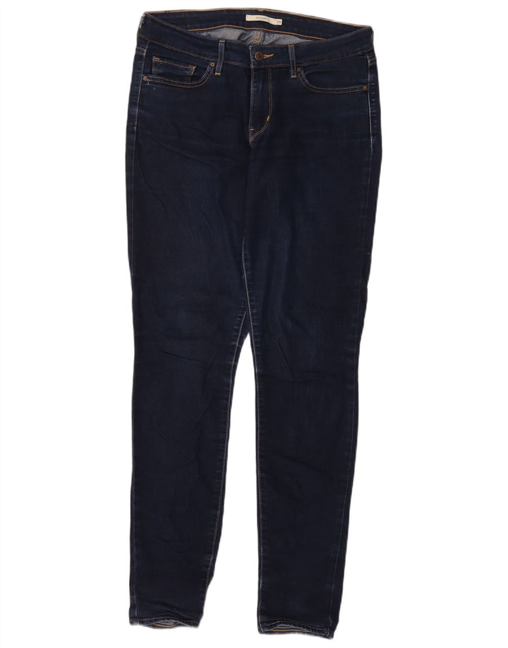 Levi's Damen 711 Skinny Jeans W29 L31 Marineblau