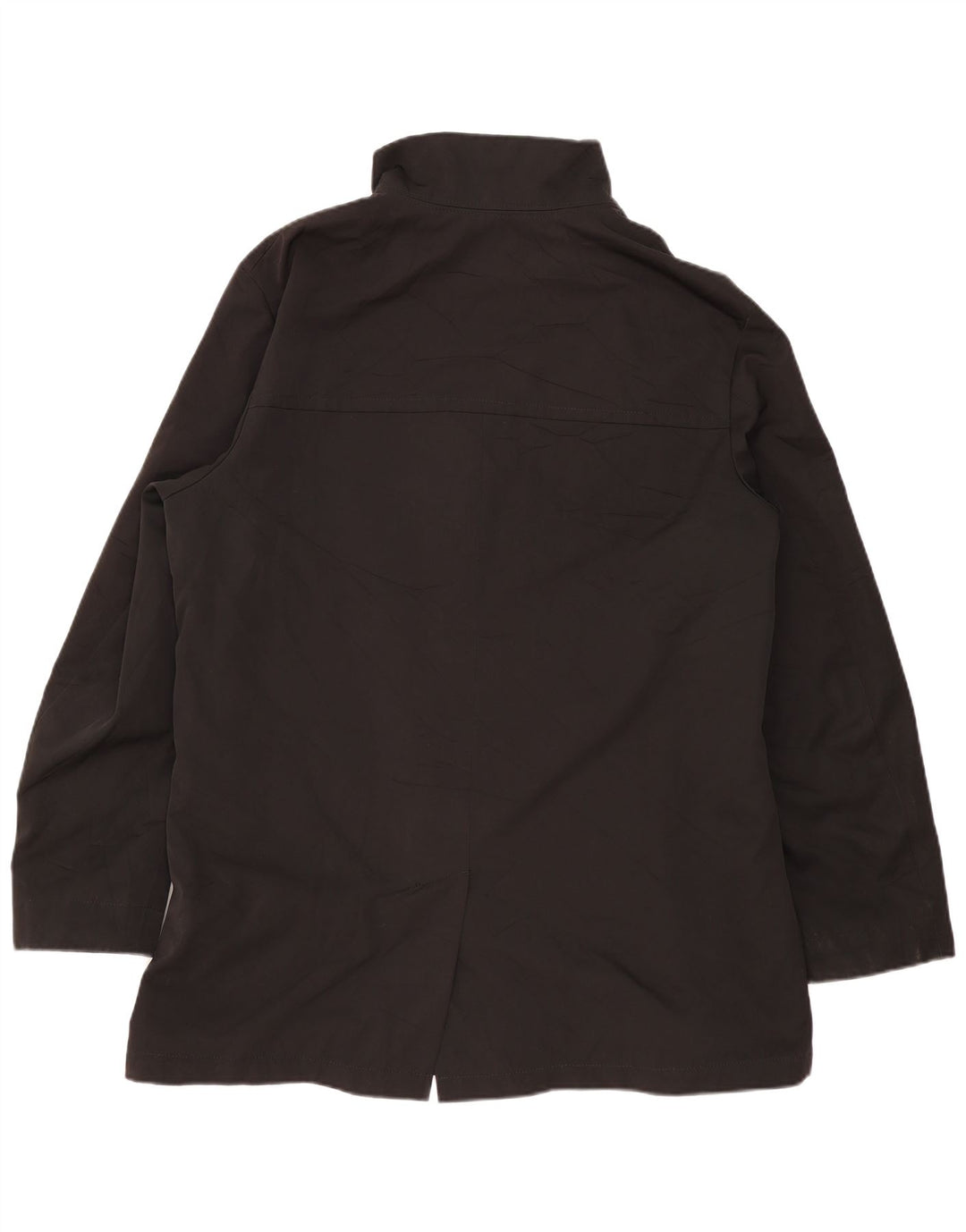 Hugo Boss Herrenmantel EU 56 3XL Schwarz Polyester