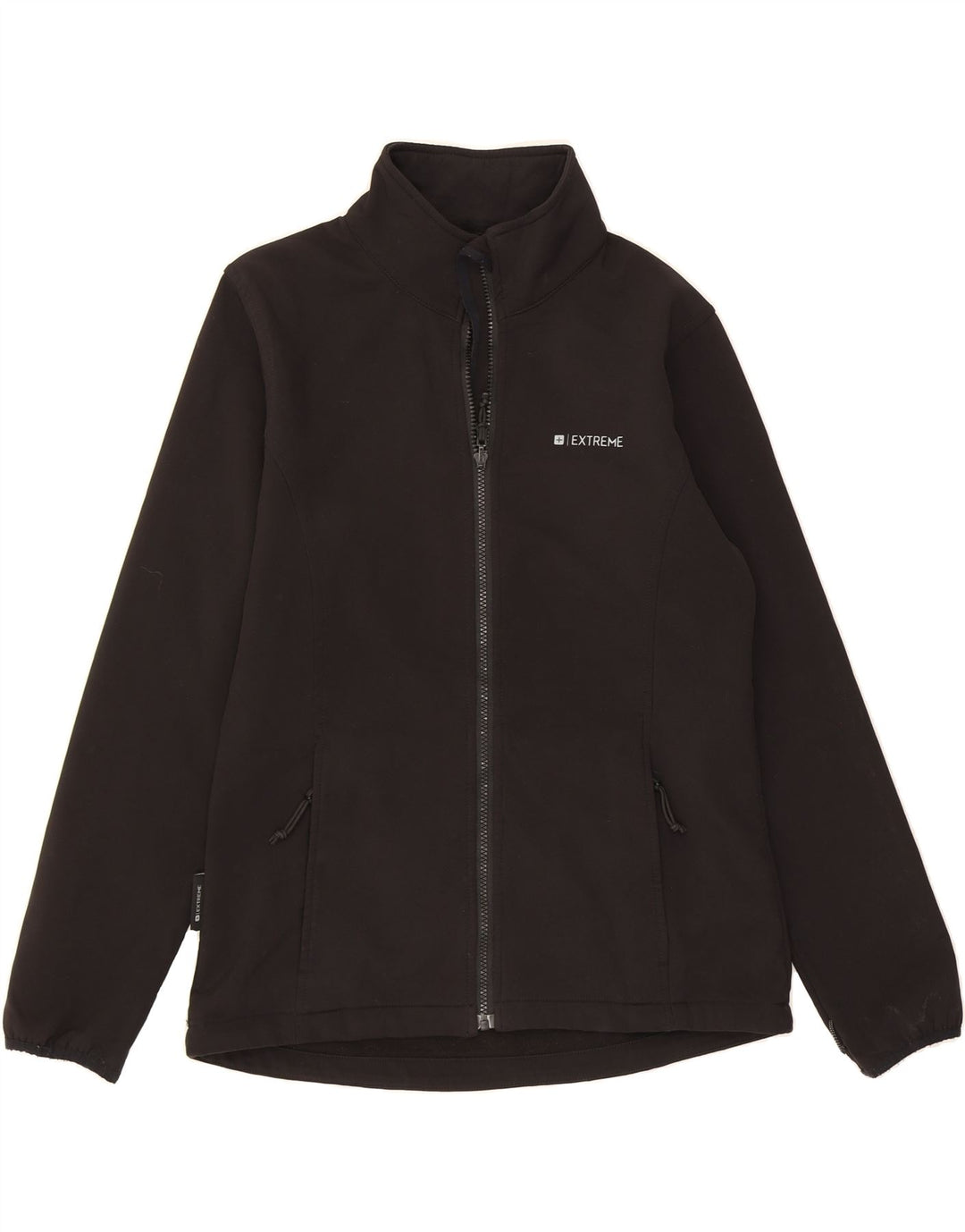 MOUNTAIN WAREHOUSE Womens Bomber Jacket UK 12 Medium Black Polyester Vintage Mountain Warehouse and Second-Hand Mountain Warehouse from Messina Hembry 