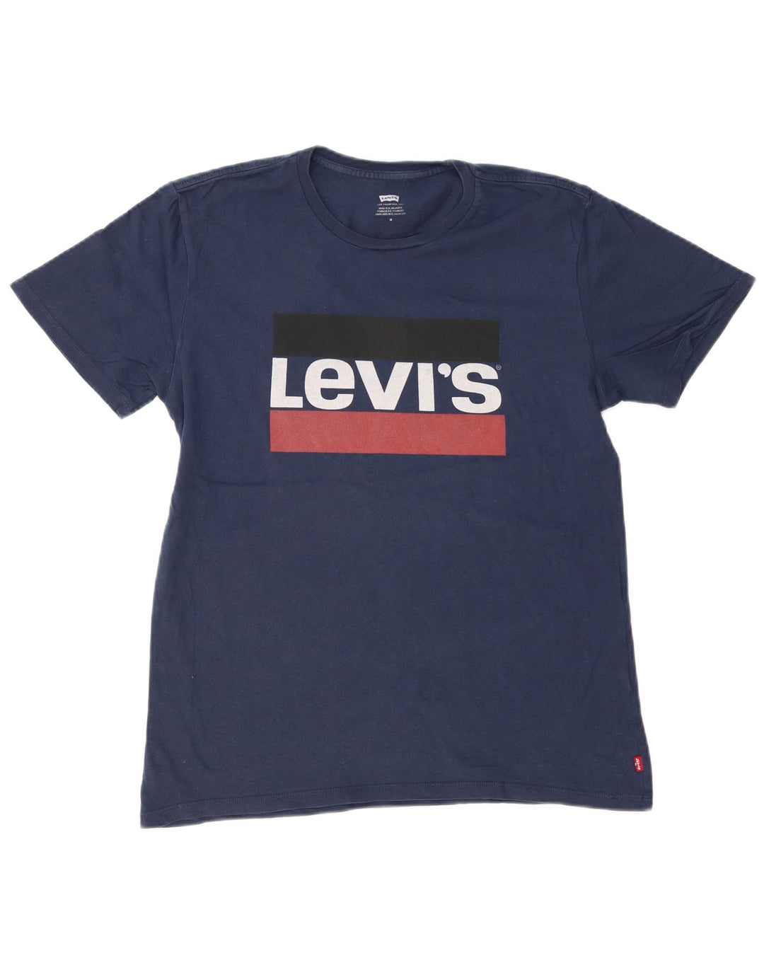 LEVI'S Herren-T-Shirt mit Grafik, mittelgroß, Marineblau