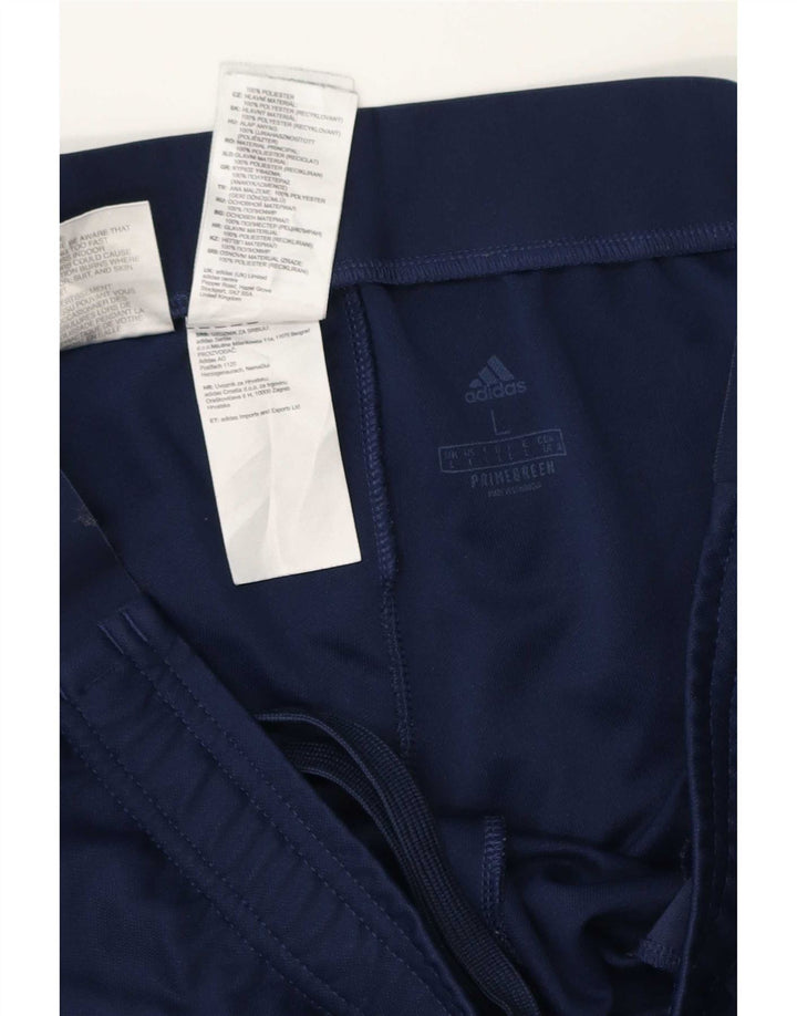 Adidas Herren Aeroready Trainingshose, groß, marineblaues Polyester
