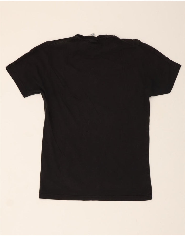 REEBOK Mens T-Shirt Top Medium Black Cotton Vintage Reebok and Second-Hand Reebok from Messina Hembry 