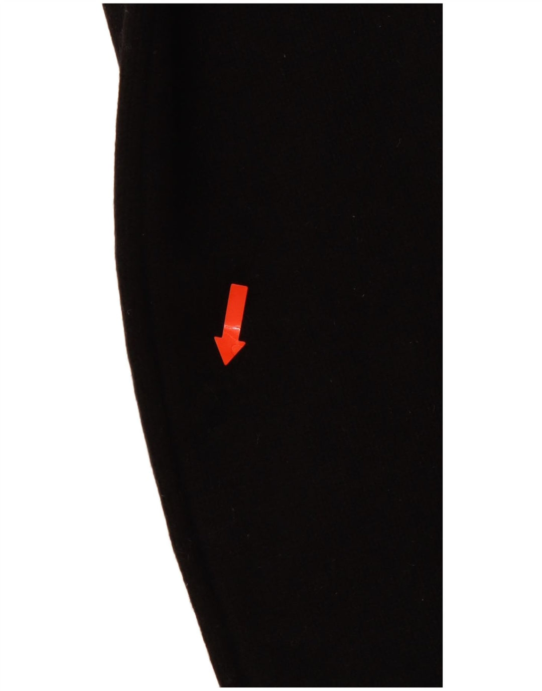 LEVI'S Rollkragenpullover für Damen, UK 10, Größe S, schwarz, gestreift, Lammwolle