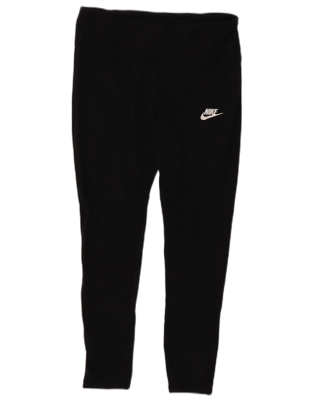 Nike Damen Leggings UK 18 XL Schwarz Baumwolle