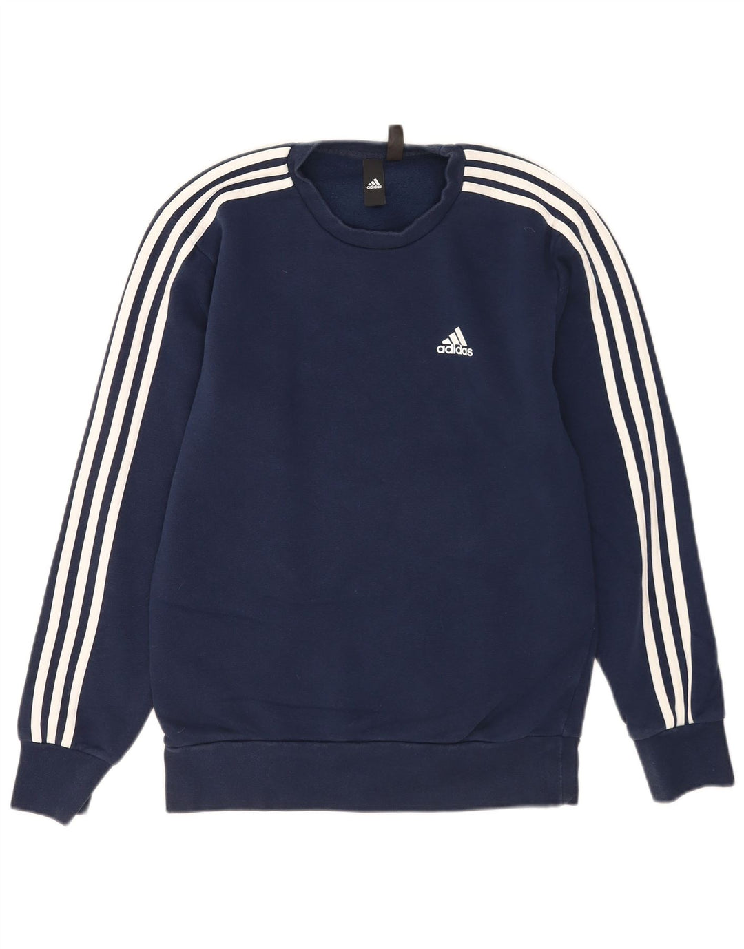 Adidas Herren Sweatshirt Pullover Small Marineblau Baumwolle