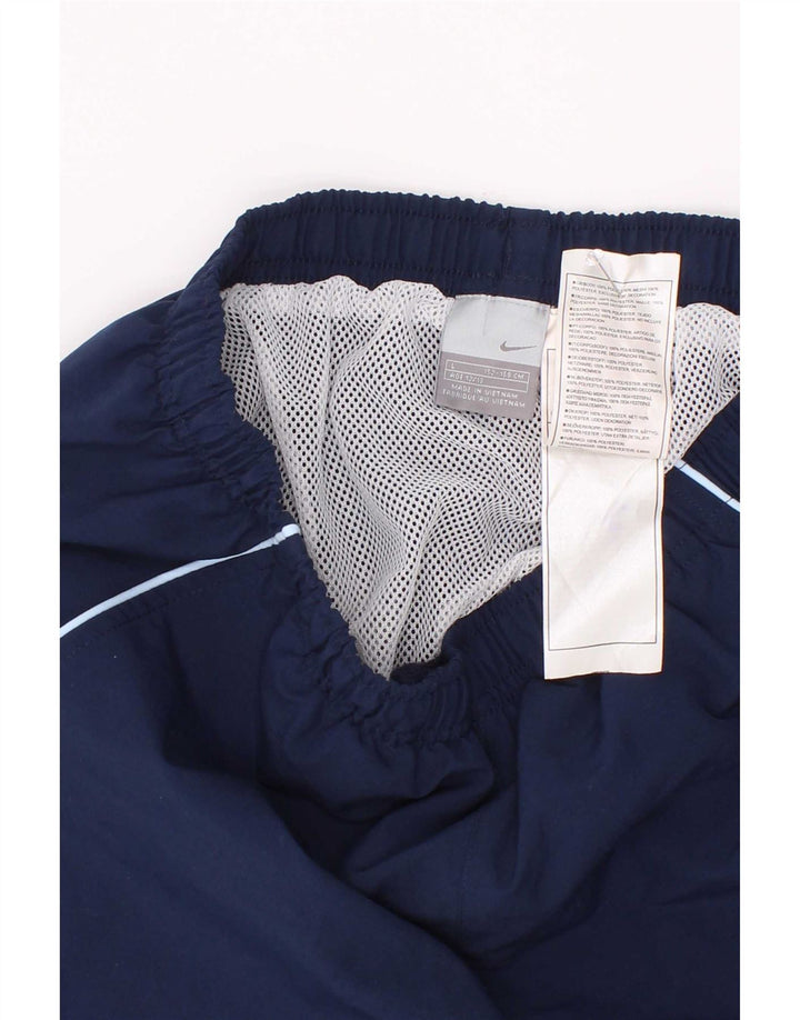 Nike Sportshorts für Jungen, 12–13 Jahre, groß, marineblau, Polyester