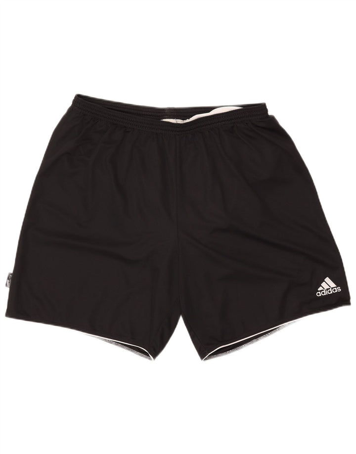 ADIDAS Herren Climalite Sport Shorts 2XL Schwarz Polyester