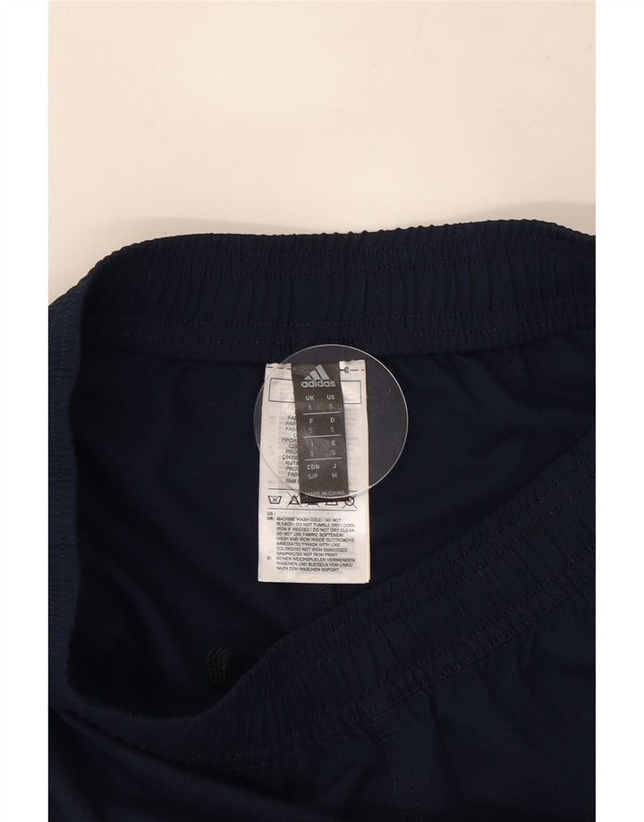 Adidas Herren Sportshorts mit Grafik, Größe S, Marineblau, Polyester