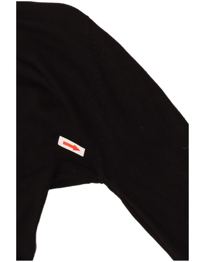 Zara Damen-Pullover mit Rollkragen, Gr. 10, Größe S, Schwarz, Viskose