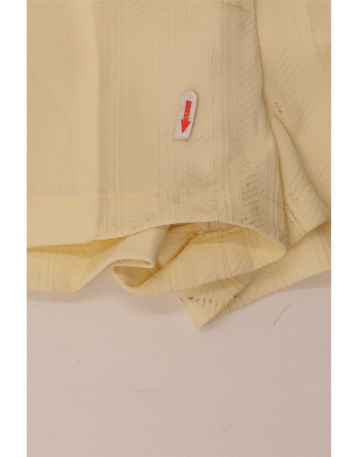 Vintage Damen Chino Shorts Medium W30 Gelb