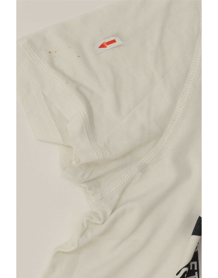Napapijri Herren-T-Shirt mit Grafik, mittelweiße Baumwolle