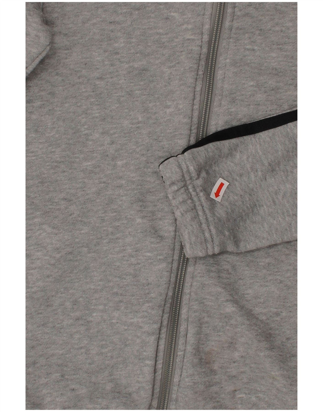 ADIDAS Boys Tracksuit Top Jacket 9-10 Years Grey Cotton