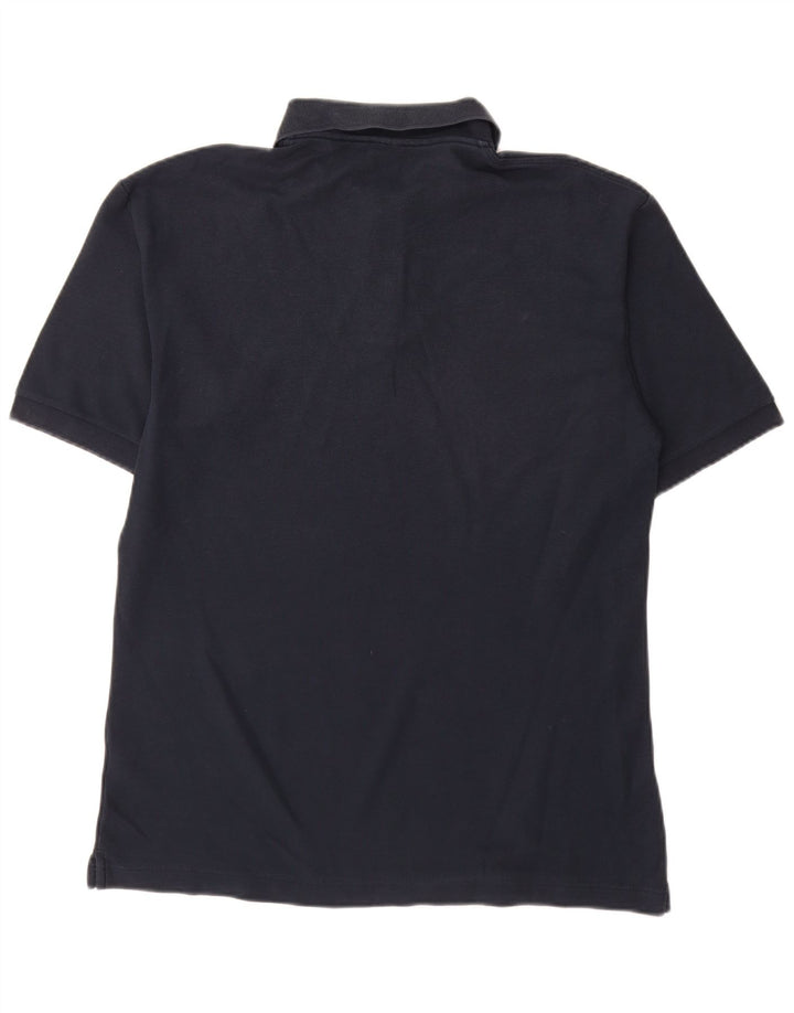 Fila Herren-Poloshirt aus mittlerer marineblauer Baumwolle