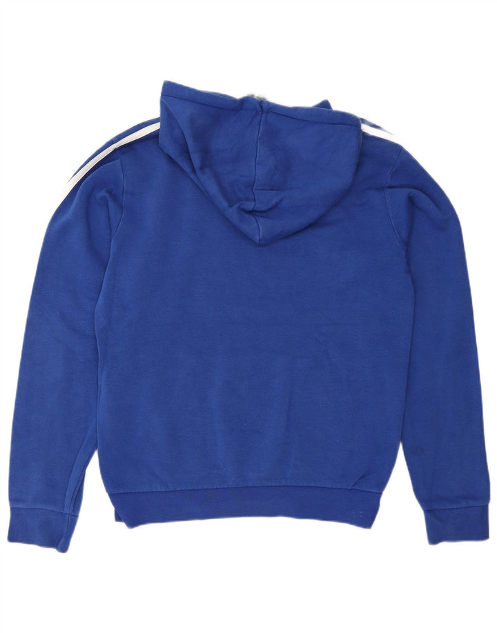 ADIDAS Herren Graphic Hoodie Pullover Kleine blaue Baumwolle