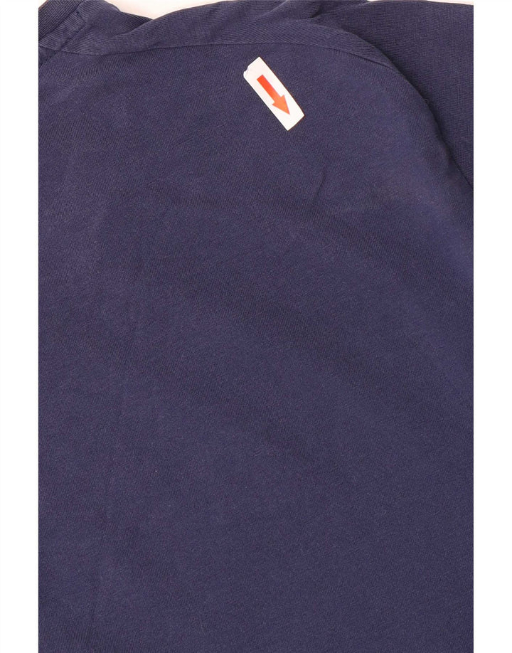 Adidas Herren Grafik T-Shirt Top XL Marineblau