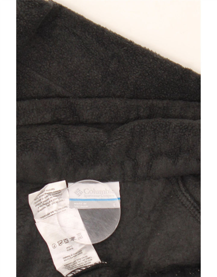 COLUMBIA Damen Fleecejacke UK 16 Large Schwarz Polyester