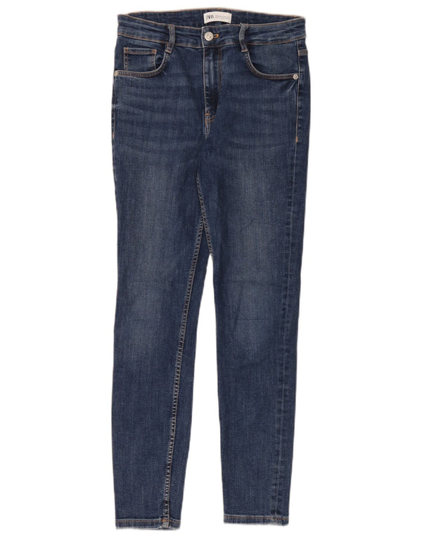 Zara Damen Skinny Jeans EU 38 Small W28 L28 Blau