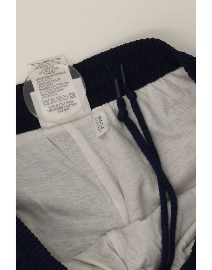 Adidas Herren-Trainingshose, Joggers, mittleres Marineblau, Polyester