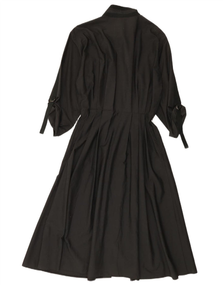BETTY BARCLAY Damen-Maxikleid mit 3/4-Ärmeln, UK-Größe 46, Größe L, Schwarz