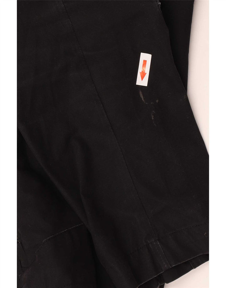 G-Star Herren Racer Jacke UK 40 Große schwarze Baumwolle