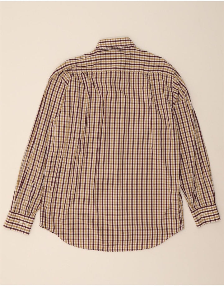 JOOP Mens Shirt Size 41 16 Large Multicoloured Check Cotton Vintage Joop and Second-Hand Joop from Messina Hembry 