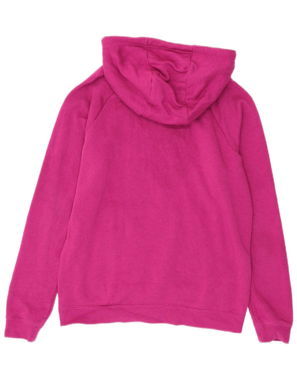 Nike Damen-Pullover mit übergroßem Kapuzenpullover, Gr. 10, Größe S, rosa, Baumwolle