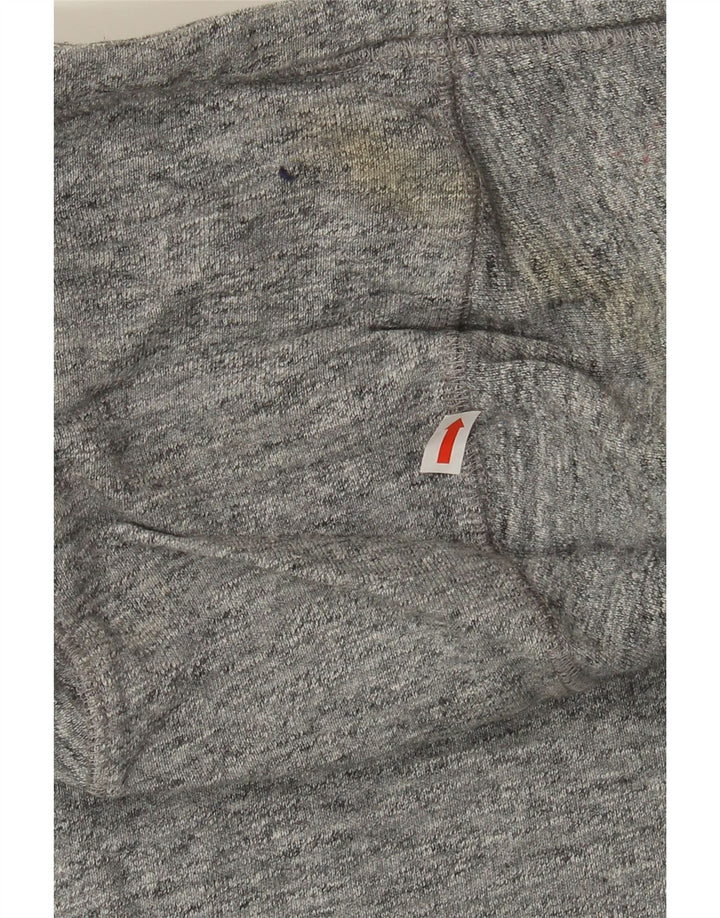 NIKE Mens Graphic Hoodie Jumper Large Grey Vintage Nike and Second-Hand Nike from Messina Hembry 