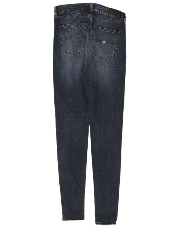 Tommy Hilfiger Damen Sylvia High Rise Super Skinny Jeans W29 L32 Blau
