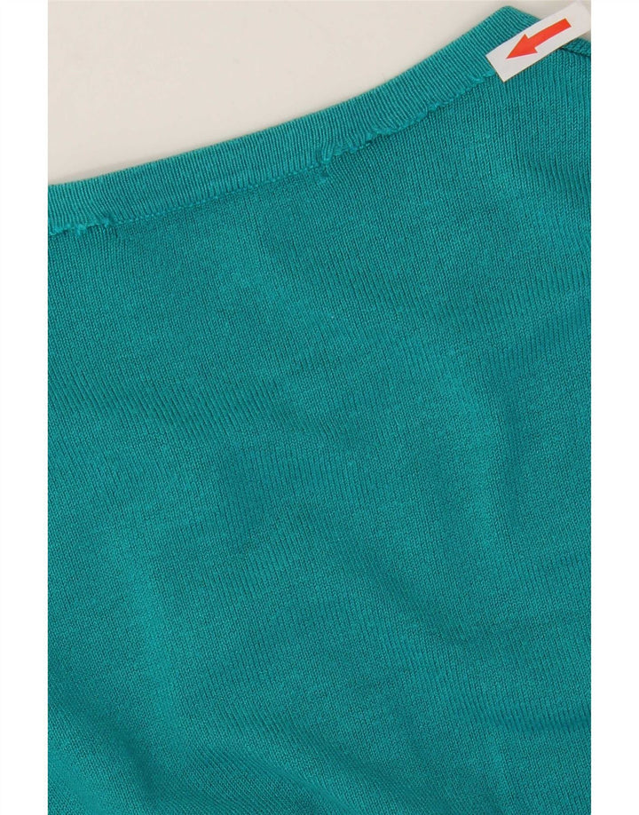 Marks & Spencer Damen-Cardigan-Pullover UK 10 Small Blaue Viskose