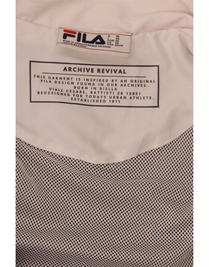 Fila Herren-Trainingsanzugoberteil mit Grafik, XS, Marineblau, Farbblock