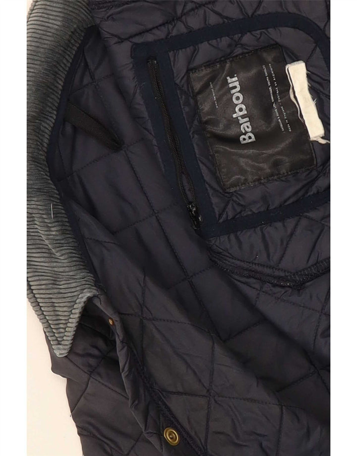 Barbour Steppjacke für Jungen, 4–5 Jahre, Marineblau, klassisch