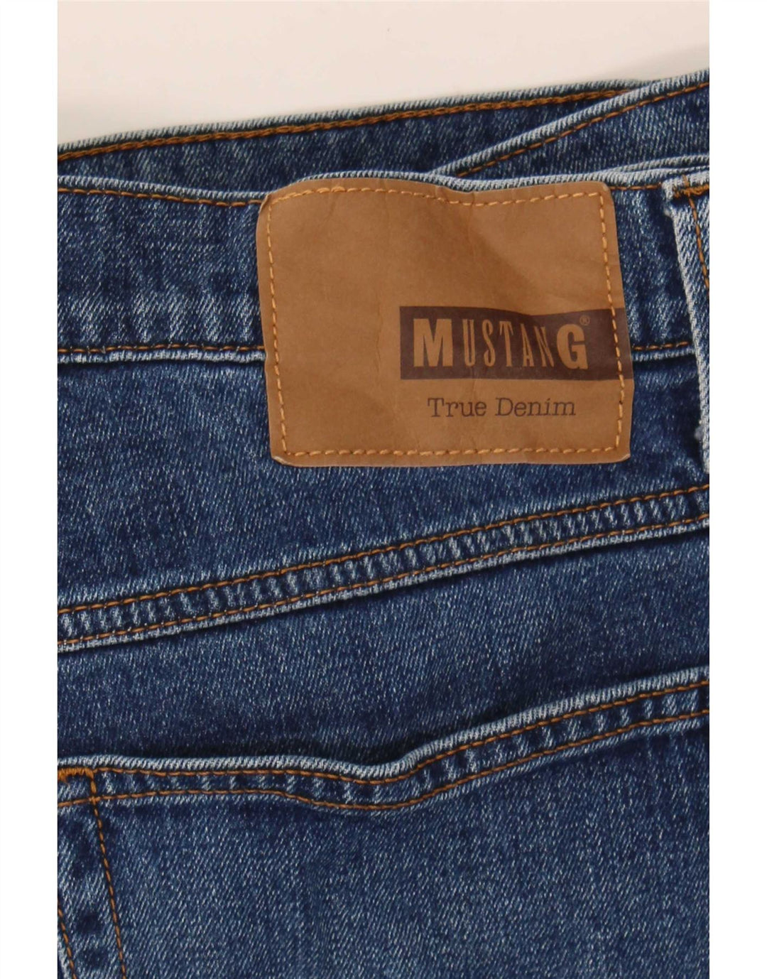 Mustang Herren Straight Jeans W32 L31 Marineblau