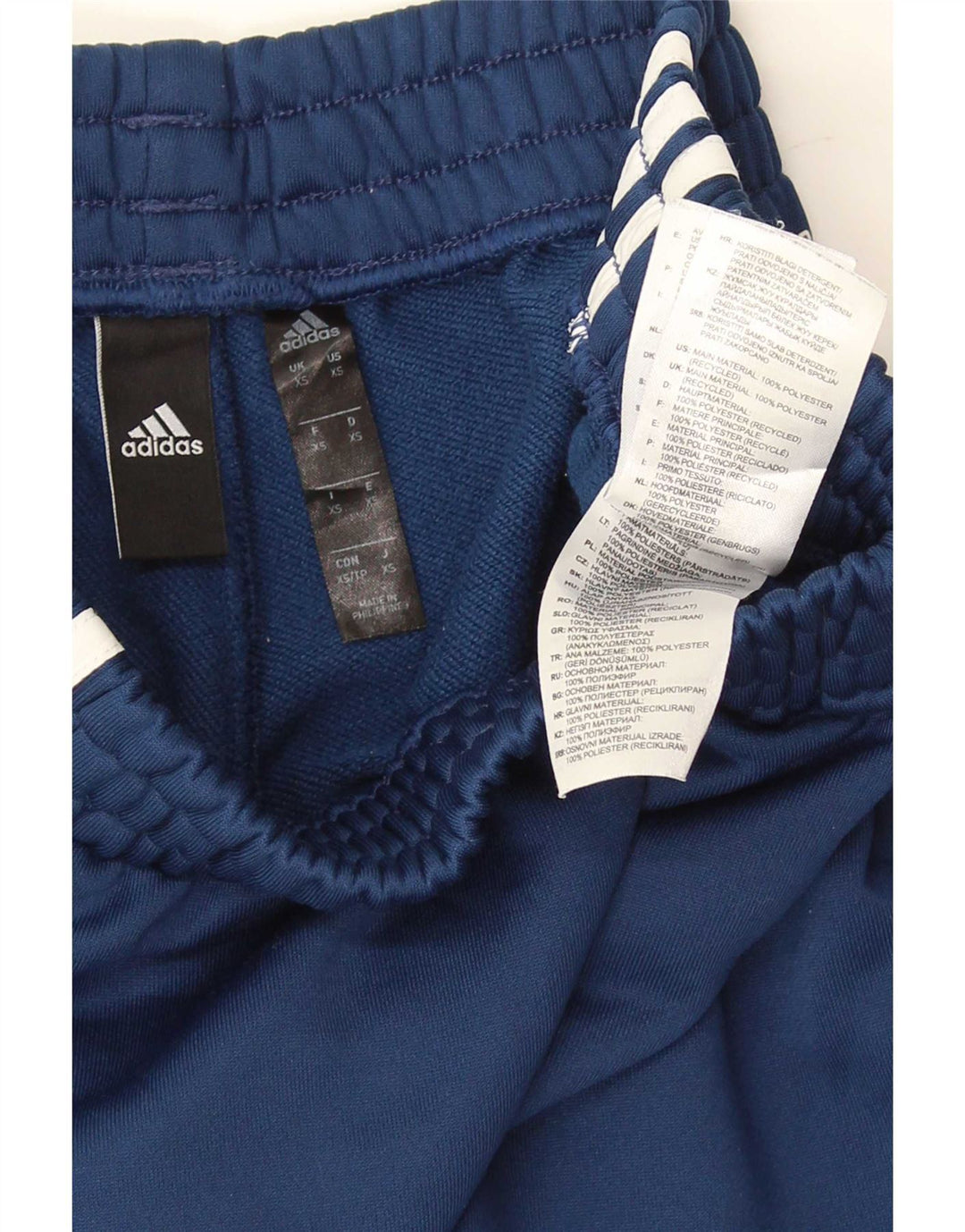 Adidas Herren-Trainingshose XS, Marineblau, Polyester